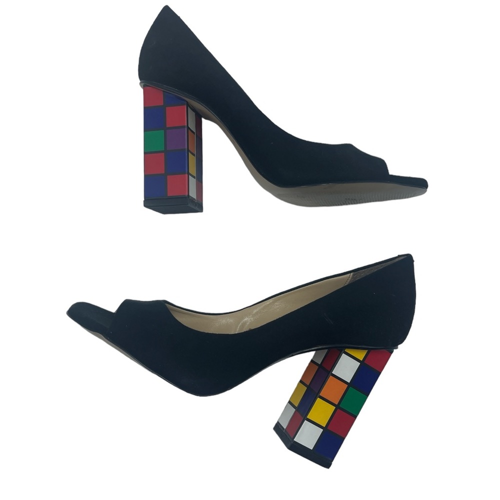 Katy Perry rubik’s cube heels